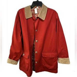 Coldwater Creek Vintage Red Coat
